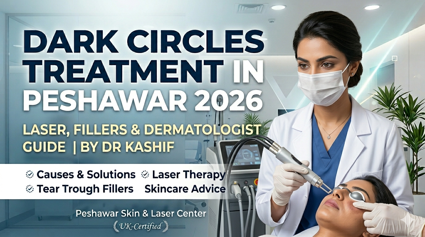 Dark Circles Treatment in Peshawar 2026 | Laser, Fillers & Dermatologist Guide | Dr Kashif - Dr Kashif's Aesthetic Studio