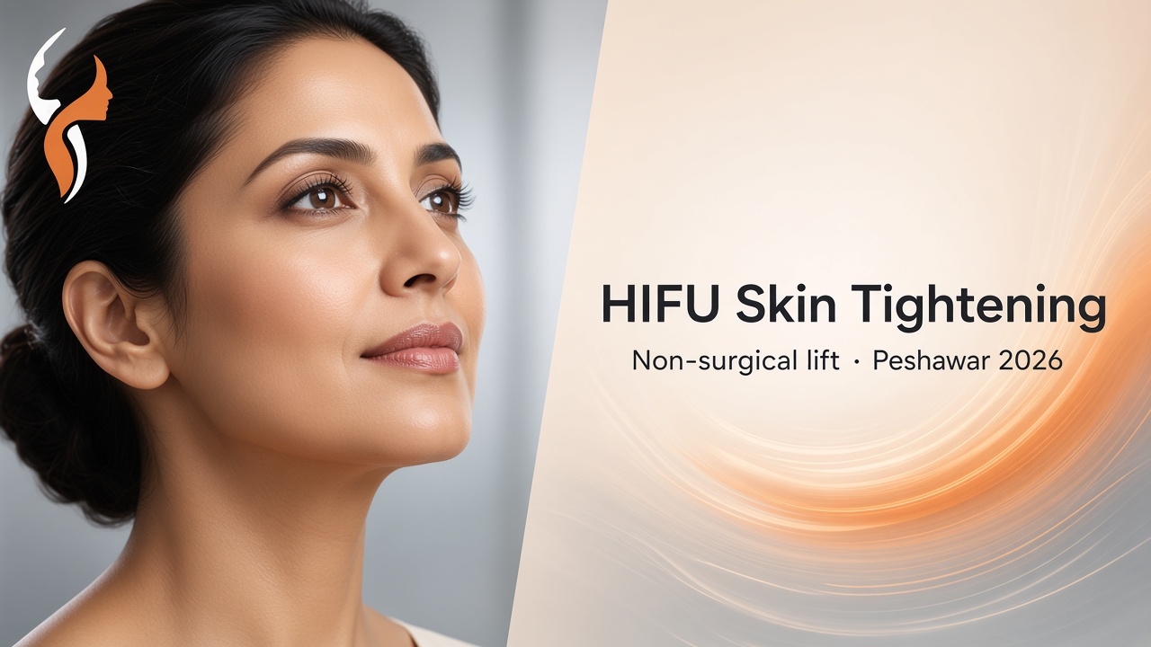 HIFU Skin Tightening in Peshawar 2026: Benefits, Sessions, Pain & Who It Suits - Dr Kashif's Aesthetic Studio