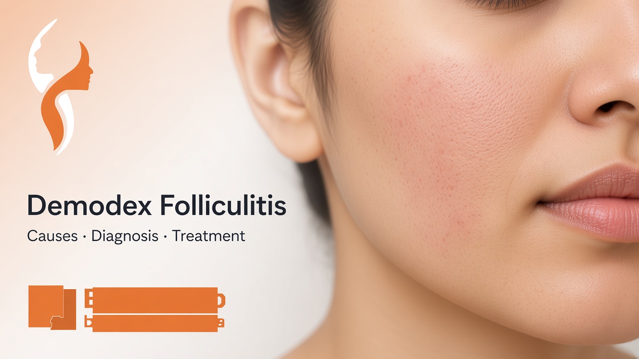 Demodex Folliculitis on the Face: Causes, Pictures Guide & Dermatologist Treatment